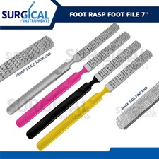 Foot Rasp Foot File 7  Double-Sided Corn Removers for Toes Foot German Grade