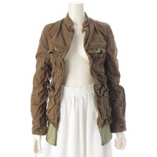 COMME des GARCONS AD1999 Product dyed docking buttonless jacket Blouson GJ-1...