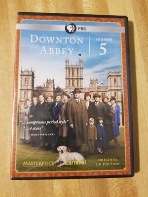 Downton Abbey: Season 5 (Masterpiece) (DVD) New/ Sealed