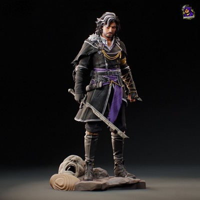 Verso - Clair Obscur Expedition 33 - Fan Art Figur - Resin 3D Druck 246mm