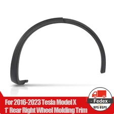 Fit For 2016-2023 Tesla Model X Right Rear Fender Wheel Flare Molding Trim Arch