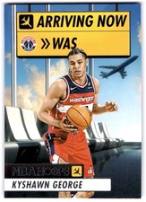 2024-25 Hoops #18 Kyshawn George Arriving Now Holo