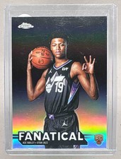 Ace Bailey 2025 Topps Chrome #FAN-25 Fanatical Rookie RC SSP A1