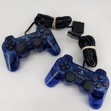 Sony PlayStation 2 PS2 DualShock OEM Controller (SCPH-10010) Ocean Blue