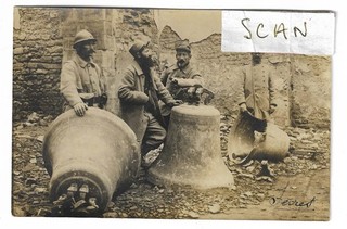 Carte photo "Les victimes à la guerre" : à définir Deux Sèvres .......