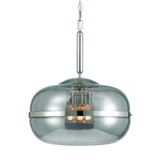 Eurofase Lighting 37198 Nottingham 3 Light 20"W Pendant - Nickel