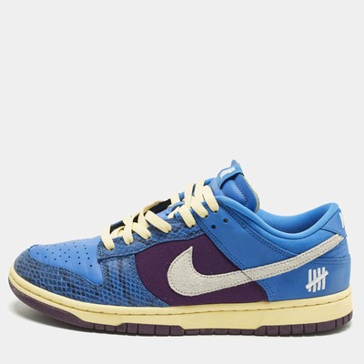 Nike Dunk Undefeated 5 On It Dunk vs. AF1 Größe 45 Mehrfarbig Nubuk und Leder