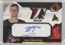 2021-22 SPx Rookie Auto Jersey Patch 11/35 Ivan Prosvetov #IP Patch Auto 0ze5