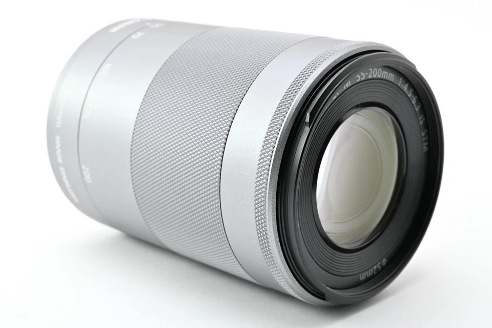 [Presque comme neuf] Canon EF-M 55-200mm f/4.5-6.3 IS STM Argent pour EOS M... - Photo 4/4