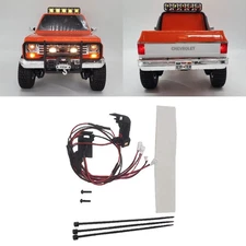 Front & Rear Lights Lamp Kits for FMS 1/24 Chevrolet K5 FCX24m RC Upgrade Parts