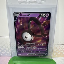 unown v pokemon card price & Vstar 065/195- Silver Tempest - Ultra Rare Lot VSTAR rule Unown (V) - Holofoil Unseen