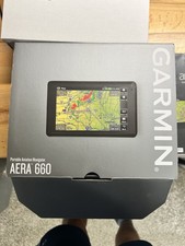 USED Refurbished Garmin Aera 660 Portable Aviation GPS w/ box + Acc (N. America)