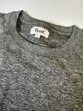 Feat FlowTech NWT $78 Roam L Crew Gray Unisex Soft Sweatshirt Comfy Fit #250
