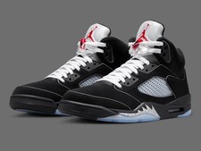Size 7-13 Air Jordan 5 Retro OG Black Metallic Reimagined HF3975-001 - Brand new