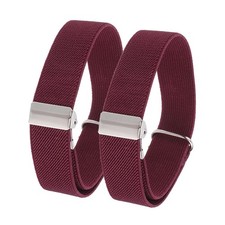 Elastic Sleeve Garter, 2pcs for Man and Women Costume Accessories,Red