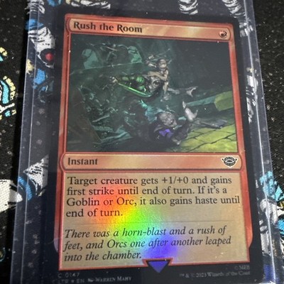 Rush the Room Lord of The Ring MTG Foil