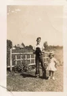 VTG Photo Handsome Boy Pretty Girl Hair Bow Fashion Pet Animal