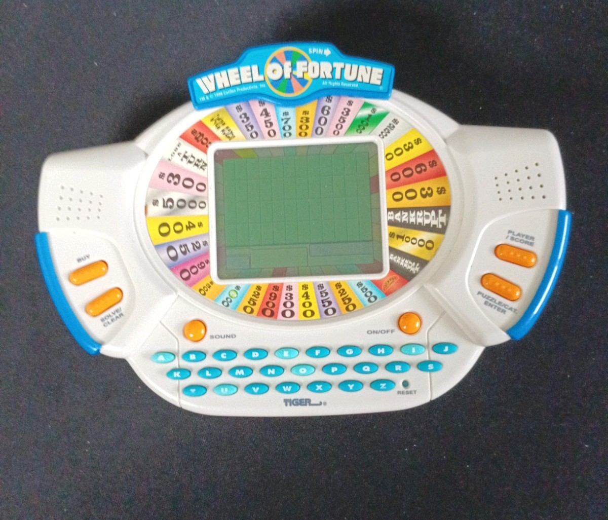 Tiger Electronics Wheel of Fortune Handheld Electronic Game - 7-531-04