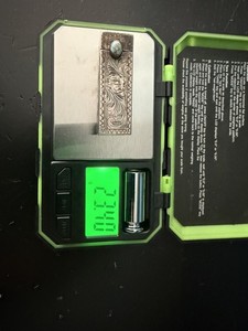 Vintage 800 Silver with Turquoise? LIPSTICK Case Holder