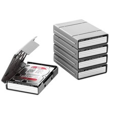 ORICO 3.5 Hard Drive Case 5 Pack - Anti-Static, Shockproof, Dustproof HDD St...