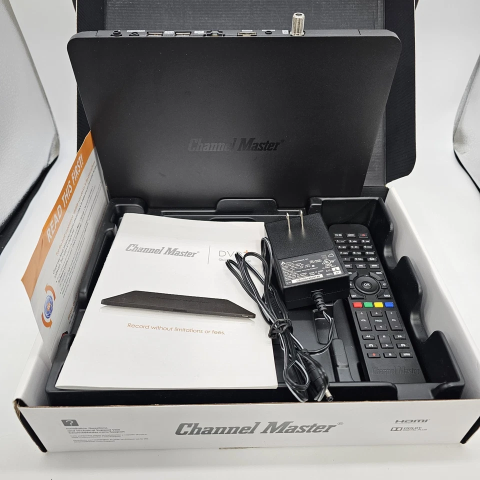 Channel Master DVR+ CM-7500GB16 Dual Tuner 16GB DVR W/ Remote  - Image 3 of 4