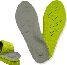 2026 New Steppers 4D Memory Foam Cloud Insoles for Men Women, Cuttable Design,