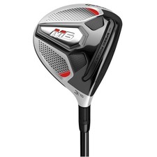 Left Handed TaylorMade Golf Club M6 15* 3 Wood Regular Fujikura Atmos Orange 5