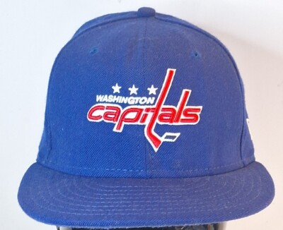 Casquette NHL Washington Capitals – Bleu, Snap Back, Taille Unique, Homme