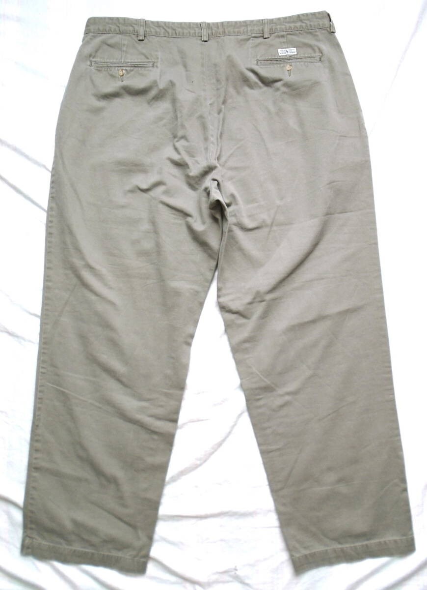 90s Polo by Ralph Lauren andrew 31×30 Vintage 90s Polo Chino Ralph Lauren 42x30 Khaki Andrew Pant 100