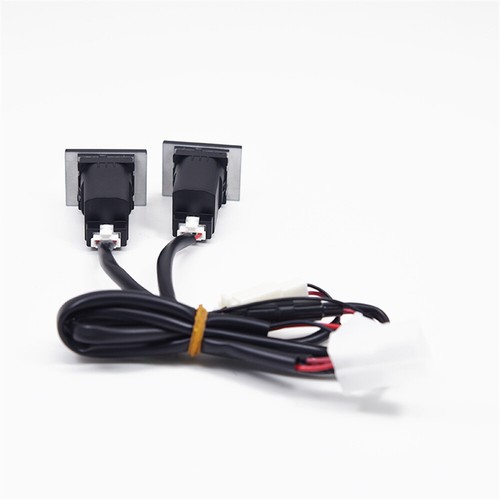 USB-A QC3.0 & USB-C PD Dual Port Charger Socket Panel For Ford Focus MK2 2005-09 - Picture 9 of 11