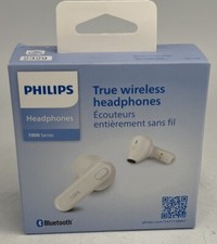 Philips True Wireless Headphones 1000 Series White TAT1138 Brand New Sealed