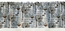 Coffee Swags, Valances or Curtains
