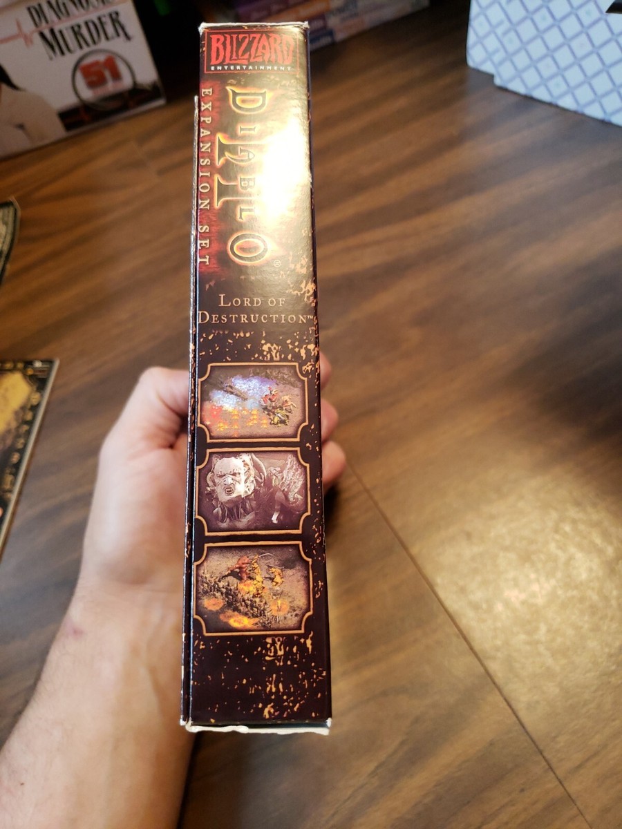 Diablo 2 Expansion Set LORD OF DESTRUCTION Complete Rare Diablo 2 Expansion Set LORD OF DESTRUCTION Complete Rare