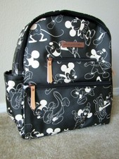 ace backpack in mickey's 90th vintage black & white