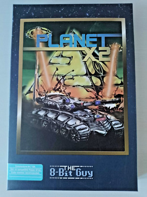 Planet X2 - C64 Commodore - 5,25'' Disk - Deluxe Limited Edition - Retro