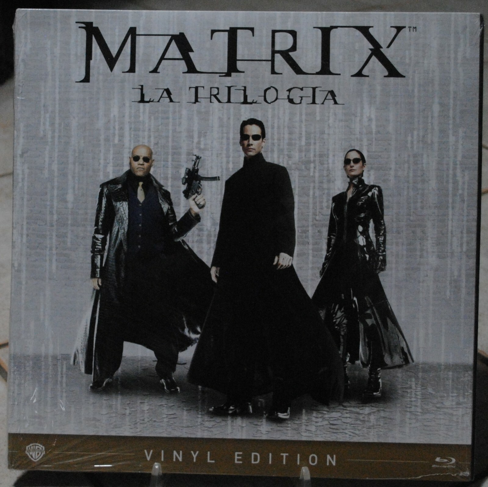 MATRIX LA TRILOGIA  VINYL EDITION - 3 BLU RAY SIGILLATO!!!