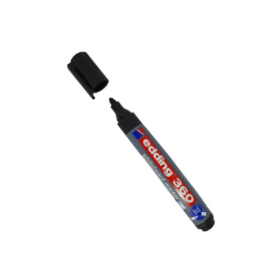 Edding Marker 360 Whiteboard Stift schwarz Flipchart Folienstift Boardmarker