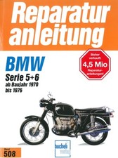 BMW R60/6 + R75/6 + R90/6 + R90S Reparaturanleitung Reparaturbuch/Handbuch