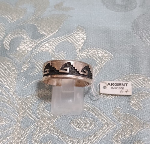 COYUN 1 Pièces Bague Réglable En Argent Pour Homme, Bague