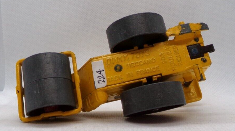 DINKY TOYS 90A RICHIER#Rouleau compresseur chantier#MECCANO
