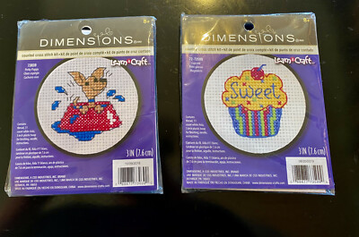 NISP Two Dimensions Learn a Craft kits Cupcake & Perky Puppy