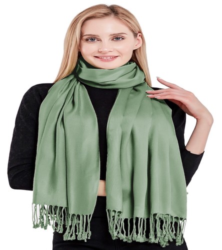 Solid Colour Design Shawl Scarf Wrap Stole Shawls Scarves Pashmina CJ Apparel - Picture 484 of 900