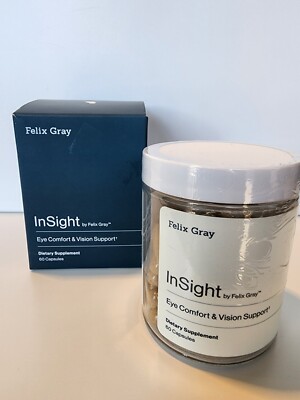 Filtered by Felix Gray InSight Eye Comfort & Vision Support, Exp 02/28/26, 60ct