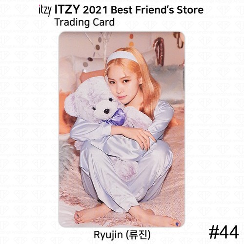 ITZY 2021 Best Friend's Store Official MD Trading Card Photocard & Sticker KPOP - Picture 64 of 117