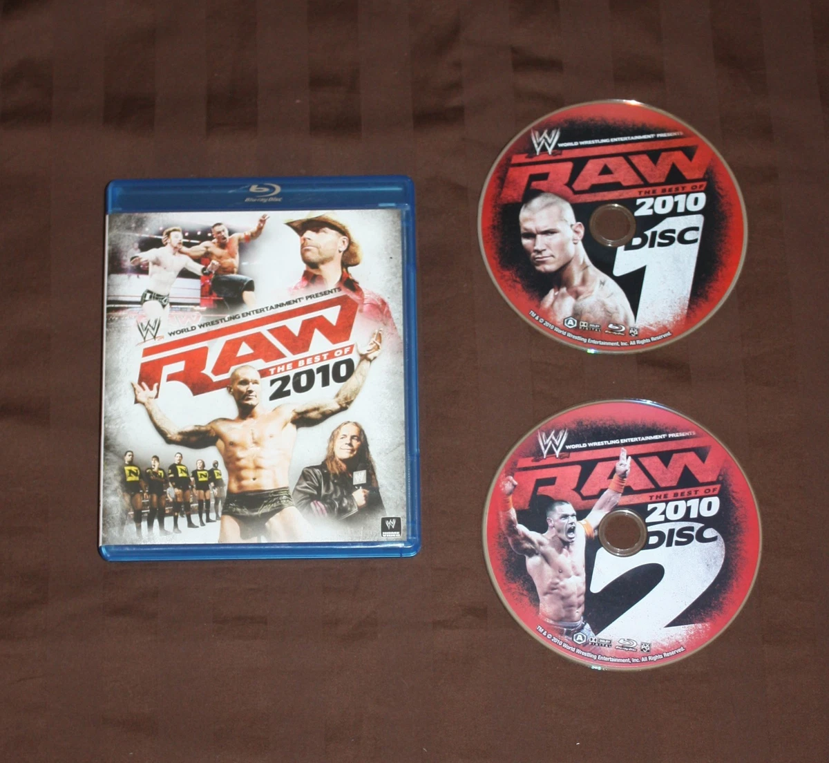 WWE: Raw - The Best of 2010 (Blu-ray Disc, 2011, 2-Disc Set)