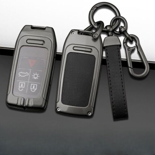 Zinc Alloy TPU Leather Car Key Fob Case Cover For Volvo S80L XC60 S60 V60 V40 - Picture 3 of 20
