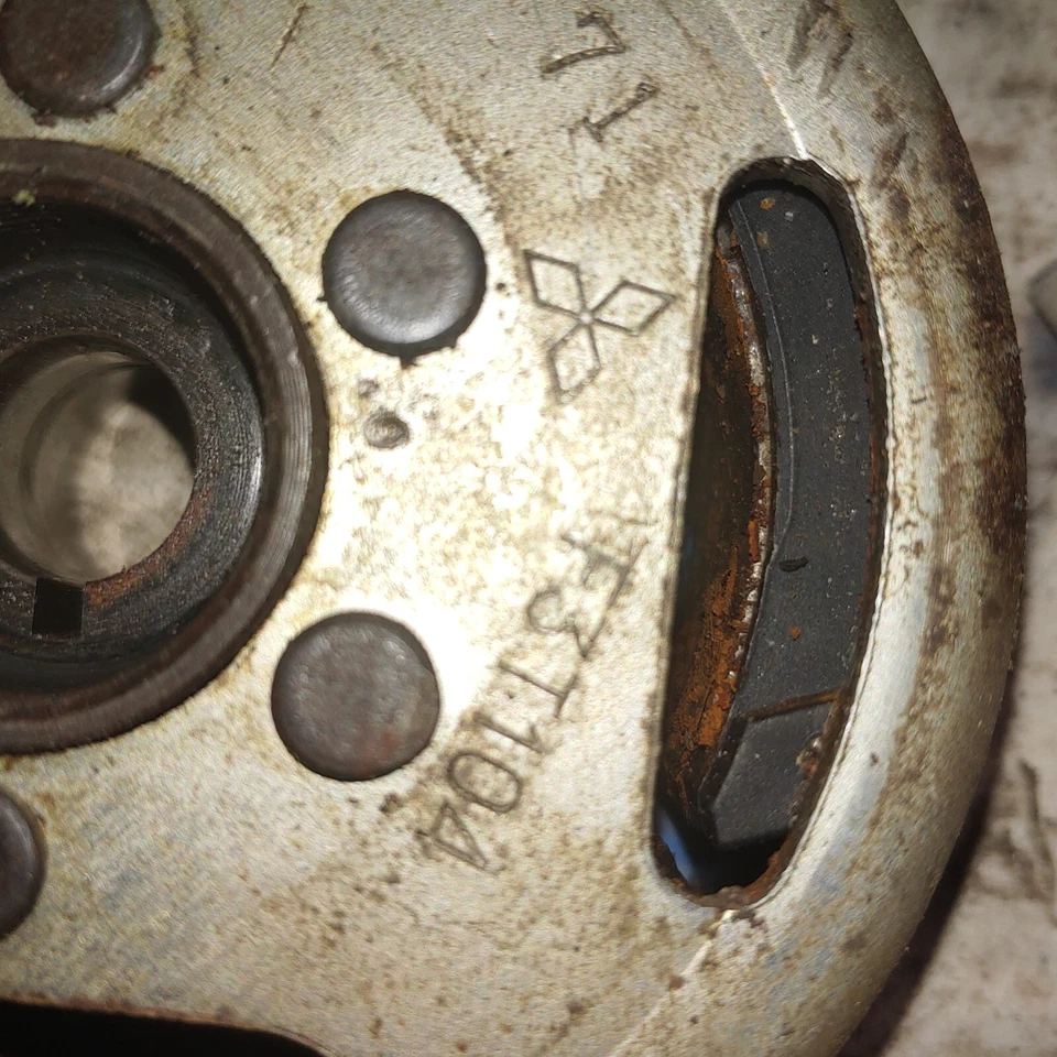 Yamaha MX175F 1979 volante f3t104 redo Foto 3 de 4