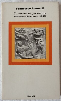 Francesco Leonetti - FEHLERWISSEN 