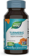 Nature's Way Turmeric, Premium Extract, Supports Joint Health, Standardized to 9
