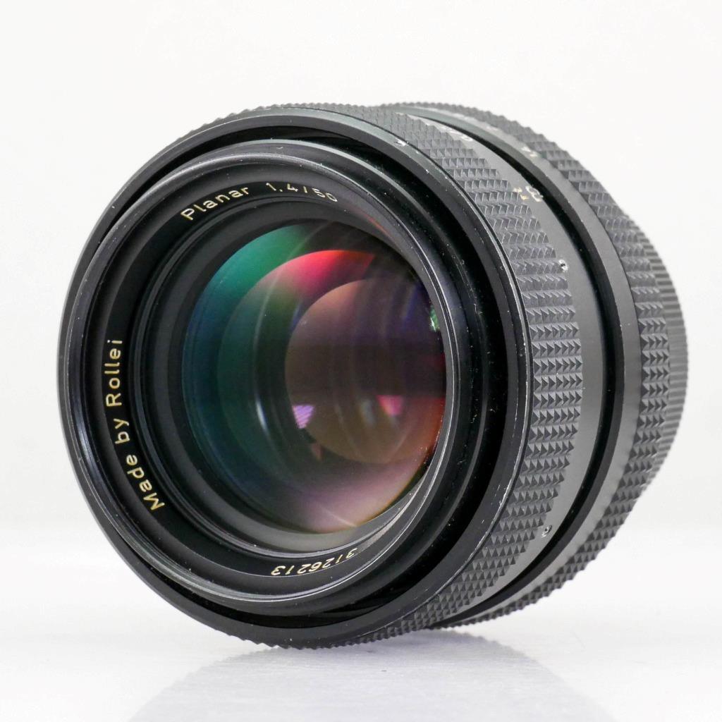Carl Zeiss Planar 50mm F1.4 HFT QBMマウント Carl Zeiss HFT Planar 1.4/50mm Rollei QBM Mount West Germany